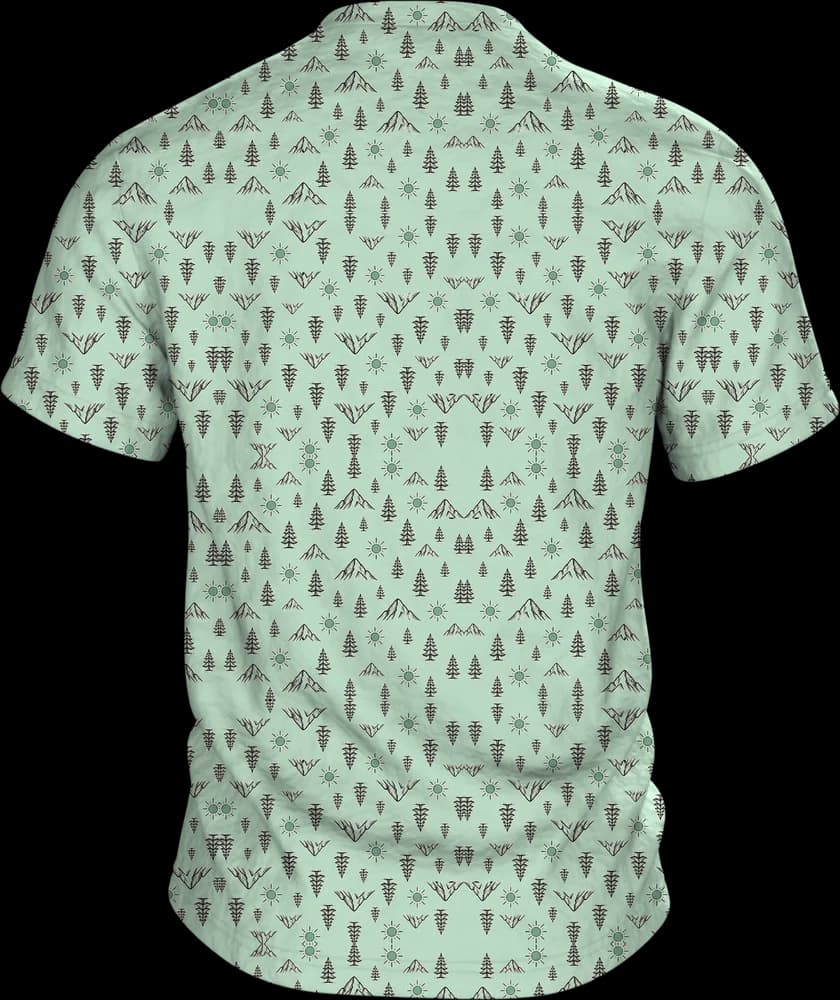 Rundum-Shirt, Rückseite